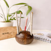 Coconut Shell Pen stand - Stationery