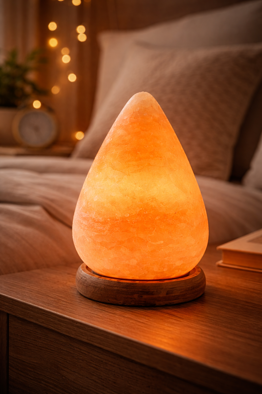 Drop Shaped Himalayan Salt Lamp thumbnail 5