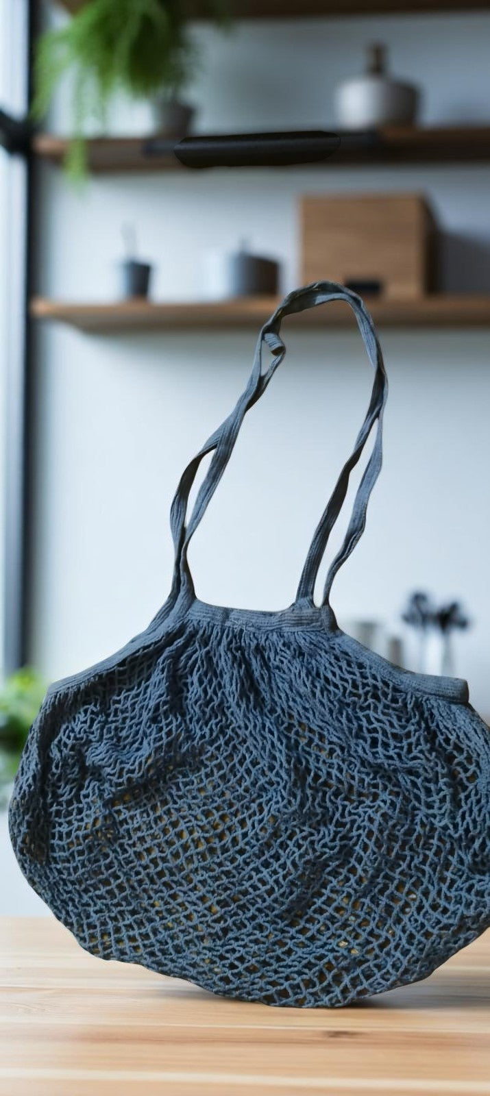 Cotton Mesh Shopping Bag - Funky Color