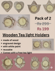 Reusable Tea light holders| new patterns| Pack of 2| beautifully crafted| hand made| Assorted