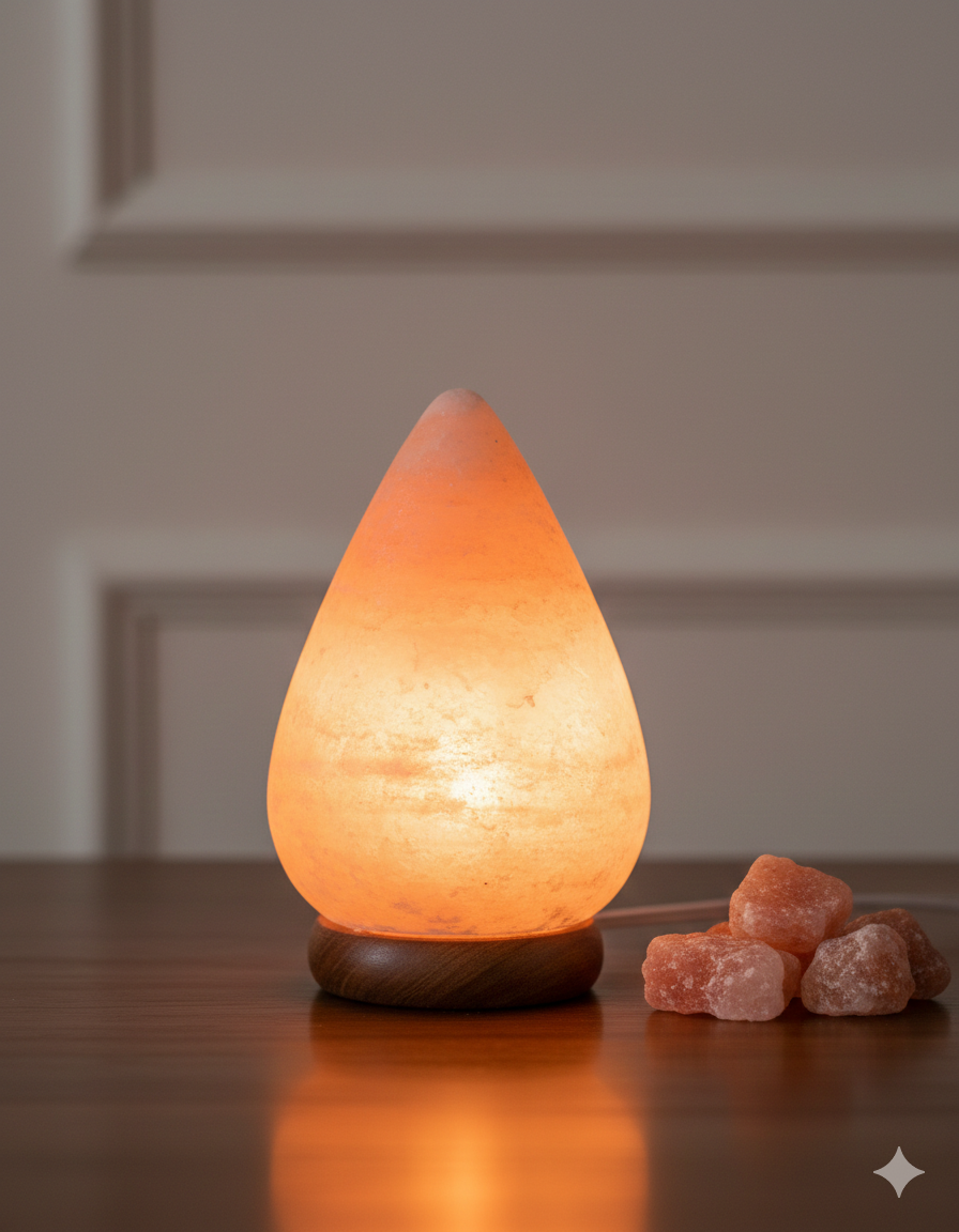 Drop Shaped Himalayan Salt Lamp