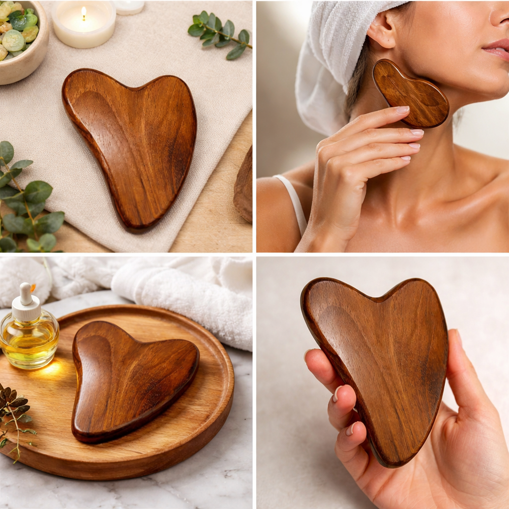 Sheesham Gua Sha Massager