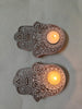 Hamsa hand tea light holder (set of 2)