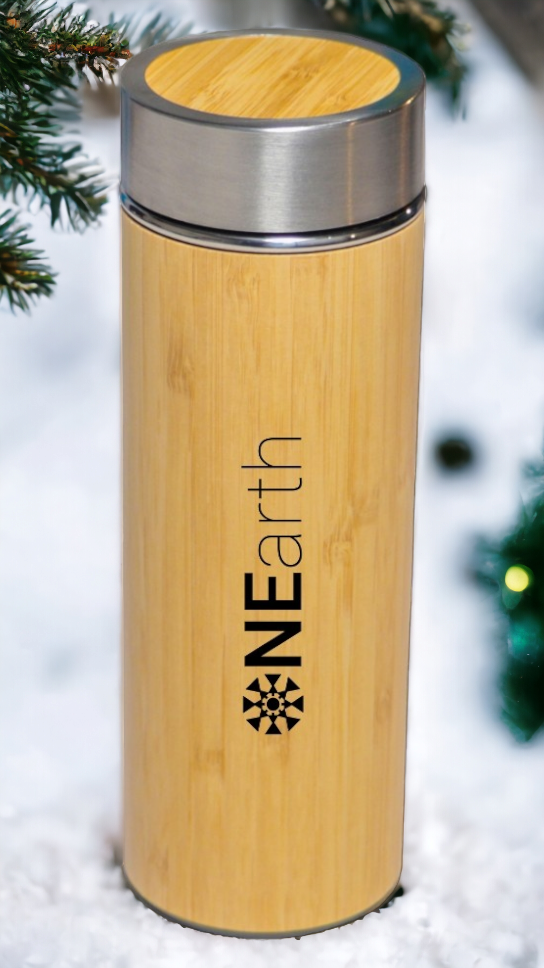 Bamboo Steel Bottle (450 Ml)