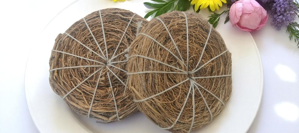 Khus organic body bath scrubber(Pack of 2)