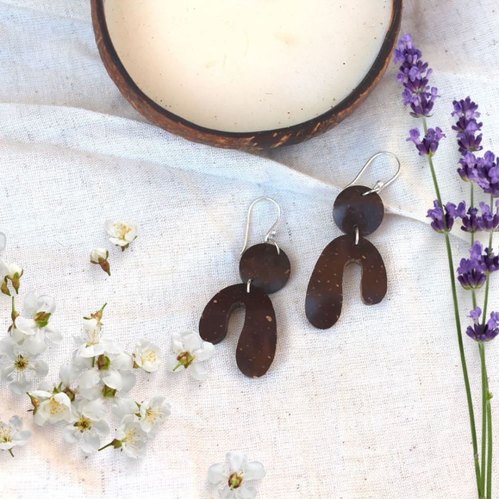 #1 - Coconut Shell Earrings - ONEarth