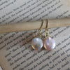 Load image into Gallery viewer, #19 - Coin Baroque Pearl Earrings - ONEarth
