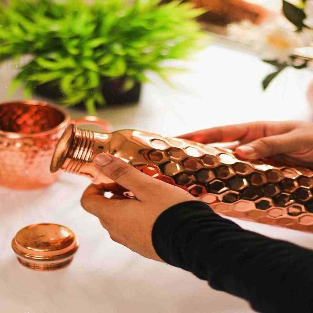 1L Copper Bottle (with Cleaning Brush) thumbnail 5