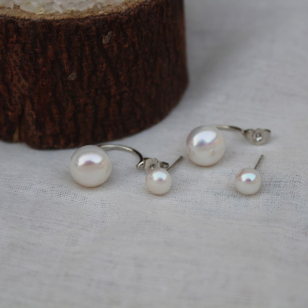 #36 - Studs Baroque Pearl Earrings - Jewellery