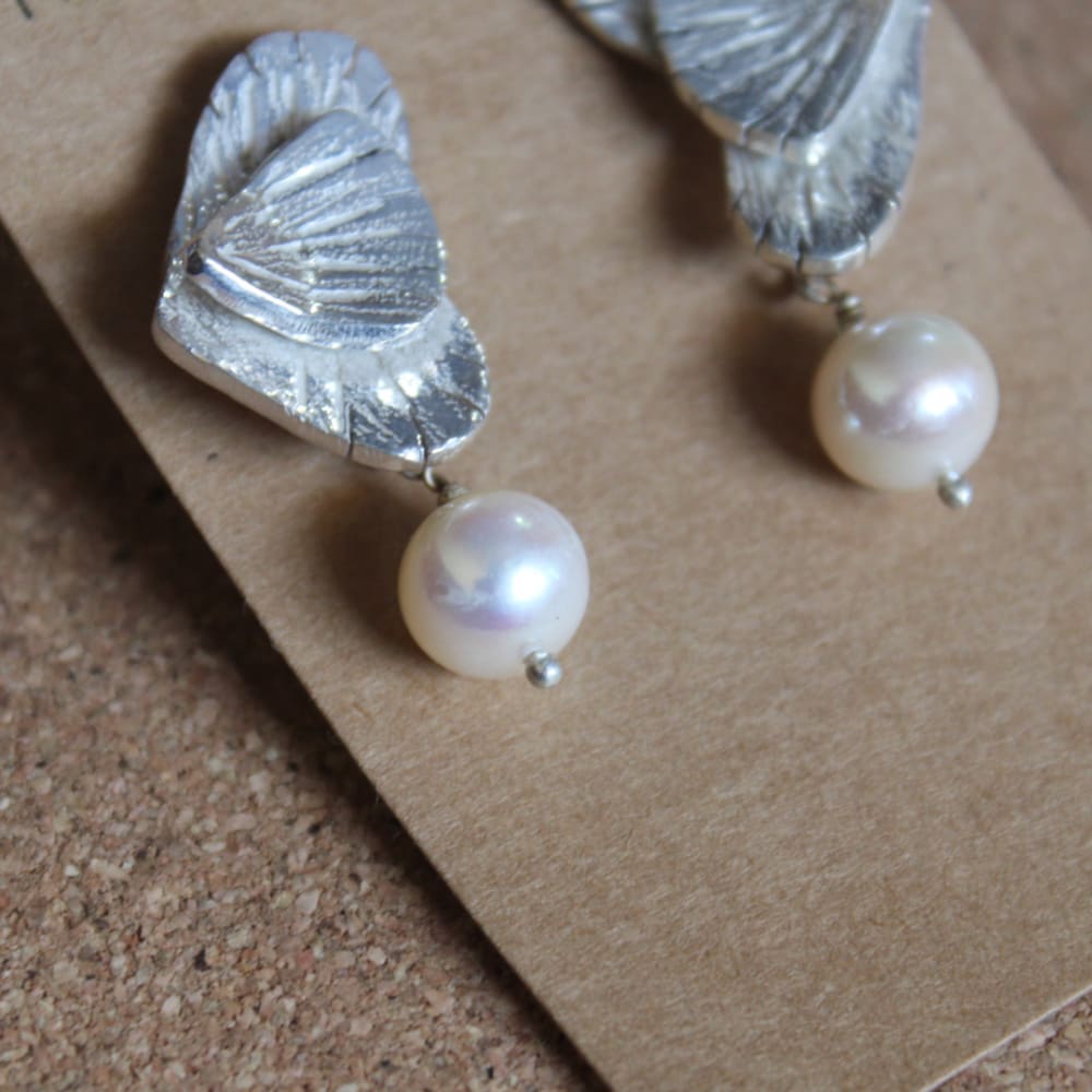 #38 - Spherical Pearl Earrings - Jewellery