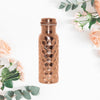 Load image into Gallery viewer, 750 ml Copper Bottle (with Cleaning Brush) - Honeycomb - 