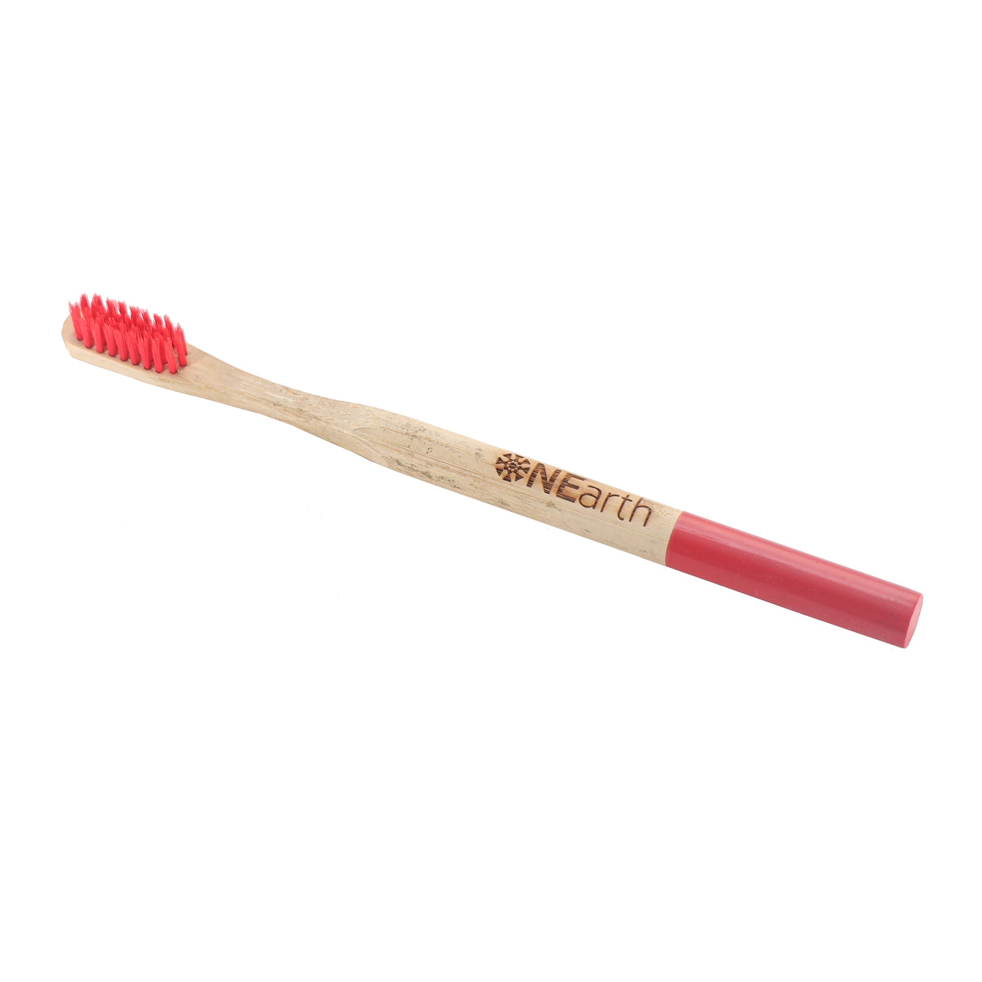 Bamboo Round Handle Toothbrush - ONEarth