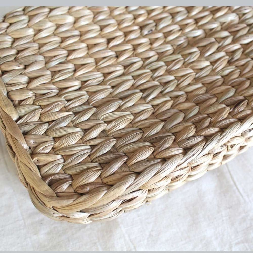Basket With Lid - Water Reed (Kauna Grass) - Home Decor