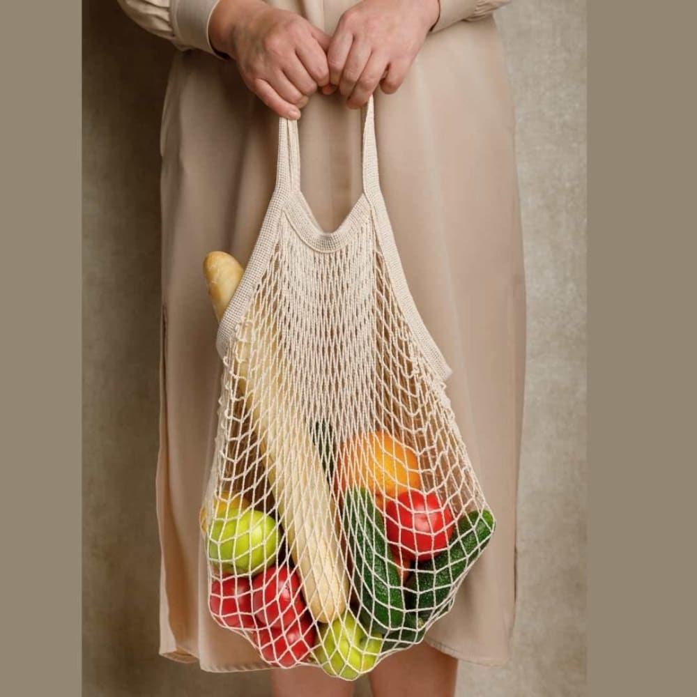 ONEarth Cotton Mesh Shopping Bag