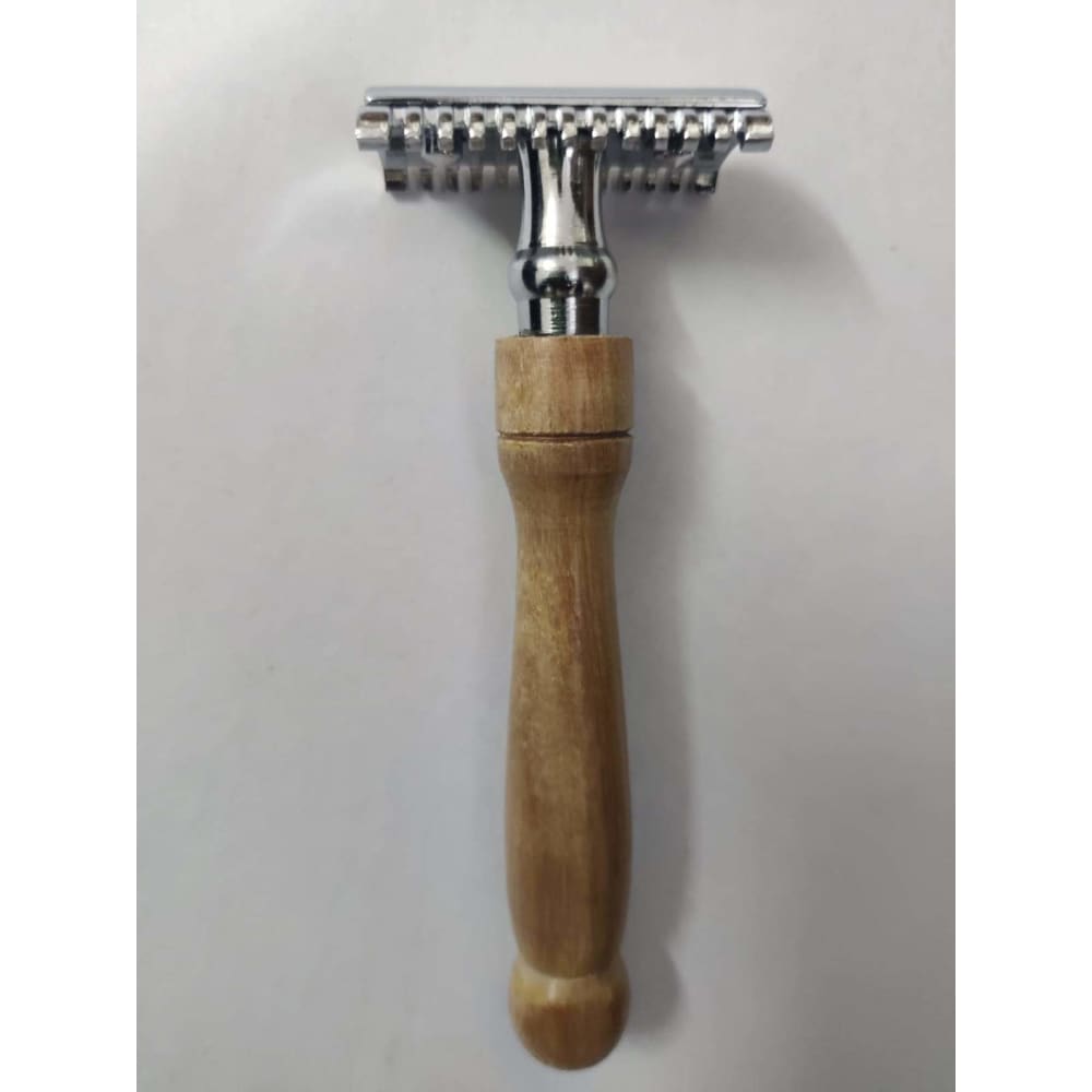 Double Edge Bamboo Handle Safety Razor - Personal care