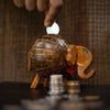 Golu Gullak - Coconut Shell Gannu Bank - Home Decor