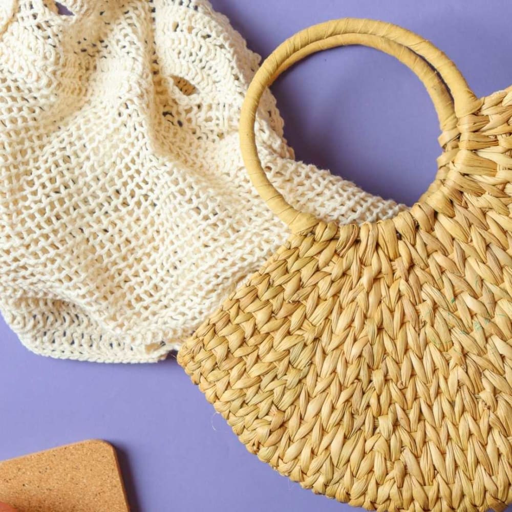 Hand Bag - Water Reed (Kauna Grass) thumbnail 5