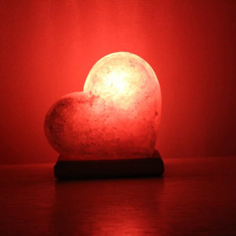 Heart Shape Himalayan Salt Lamp - Home Decor