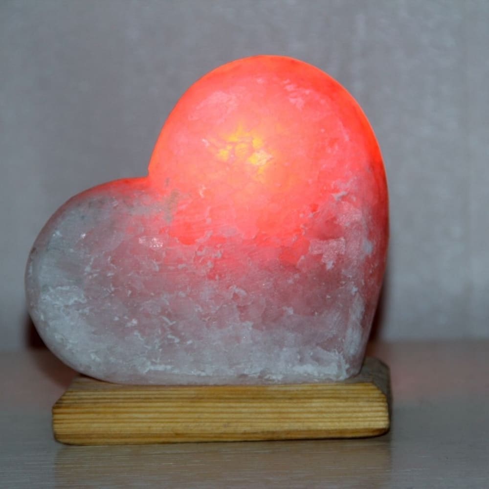 Heart Shape Himalayan Salt Lamp - Home Decor