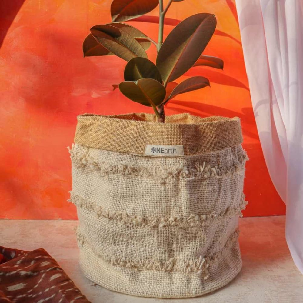 Black Jute Rope Baskets / Planters thumbnail 6