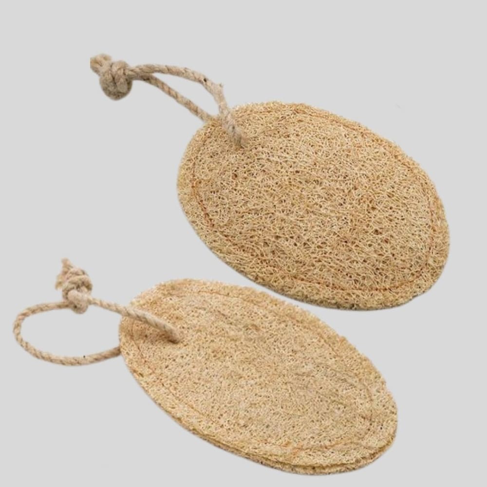 Natural Loofah Body Scrubber- Pack of 2 thumbnail 5