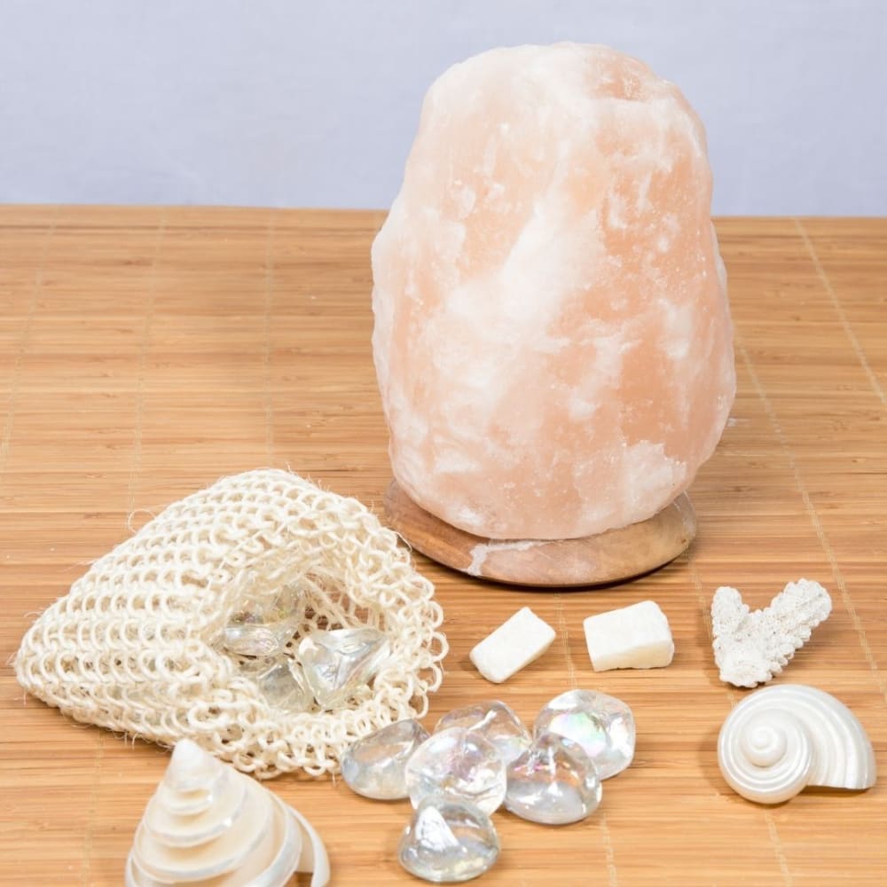 Natural Rock Shape Himalayan Salt Lamp - Small - Home Decor