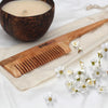 Load image into Gallery viewer, Organic Neem Wood Combs - Pack of 1 - Styling Tail comb - 