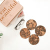 Quirky Cork Coasters - 6 - Home Decor