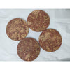 Quirky Cork Coasters - 6 red - Home Decor