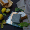 Load image into Gallery viewer, Raw Charcoal &amp; Lime Peel Shaving and Detox Bar - skin care