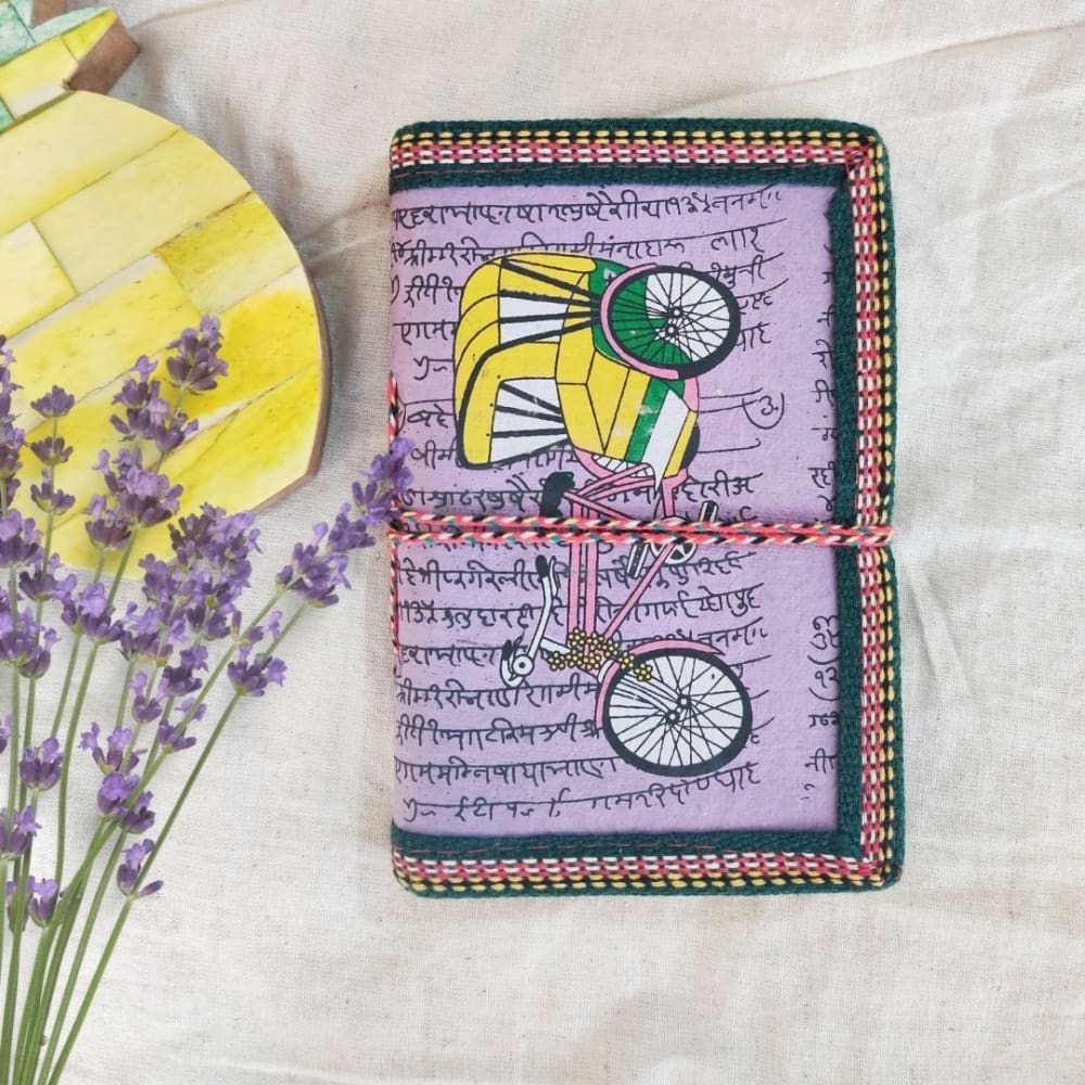 Recycled Paper Bahi-Khata (Journal) - Cycle - Stationery