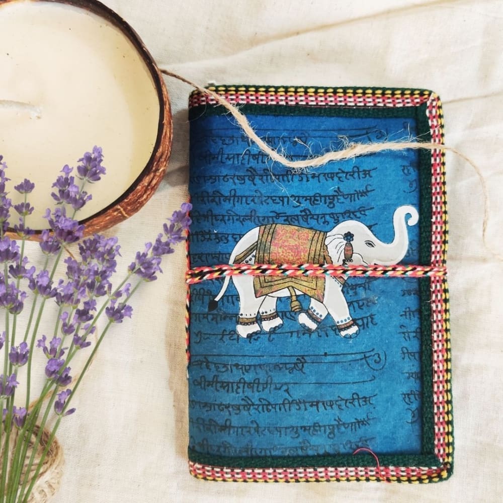 Recycled Paper Bahi-Khata (Journal) - Elephant - Stationery