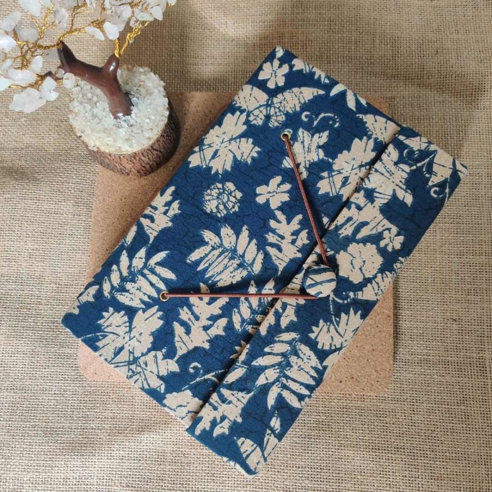 Recycled Paper Vintage Journal (BLUE) - Jumbo thumbnail 6