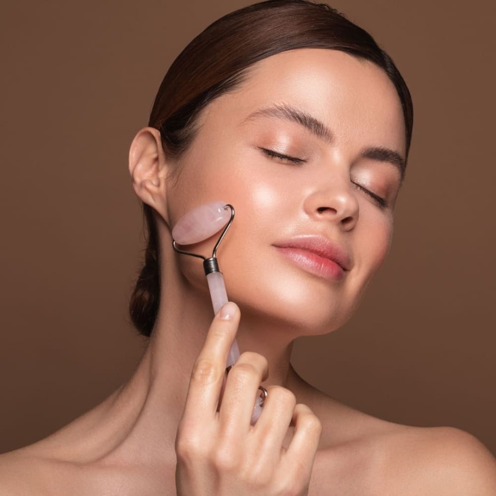 Rose Quartz Face Roller
