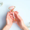 Rose Quartz Face Roller - Rose Quartz Roller - skin care