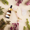 Rose Quartz Face Roller - Rose Quartz + Tarini Night Repair 