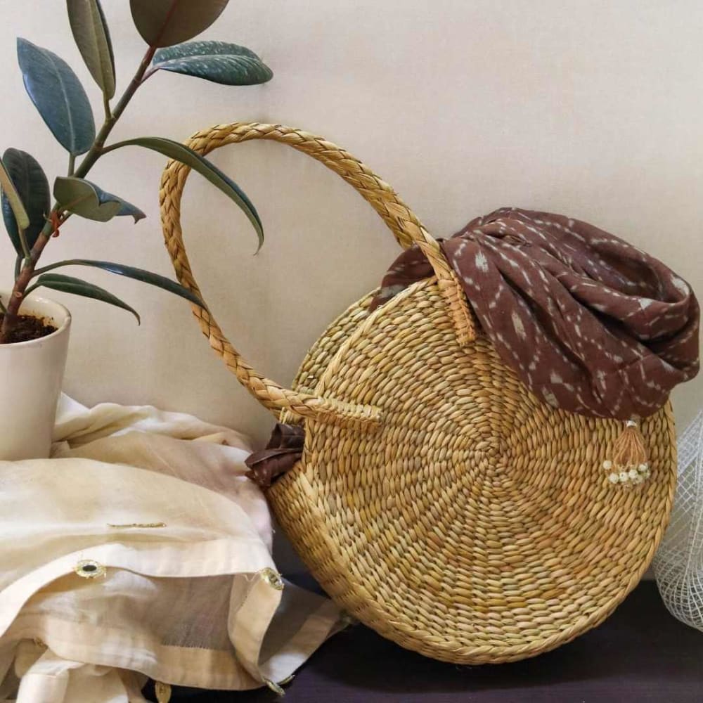 Shoulder Bag - Water Reed (Kauna Grass) - Bags