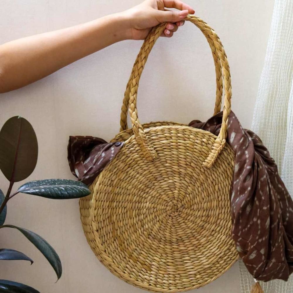 Shoulder Bag - Water Reed (Kauna Grass) - Bags
