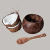 Small Coconut Shell Bowl with spoon - Pack of 2 - Kitchen