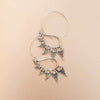 Swan - Silver Plated Brass Metal Earrings - Jewellery